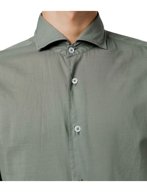 Camisa Fedeli sean verde oscuro | Ego Madrid