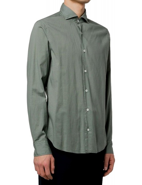 Camisa Fedeli sean verde oscuro | Ego Madrid