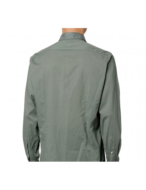 Camisa Fedeli sean verde oscuro | Ego Madrid