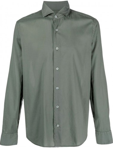 Camisa Fedeli sean verde oscuro | Ego Madrid