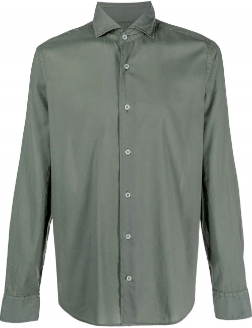 Camisa Fedeli sean verde oscuro | Ego Madrid