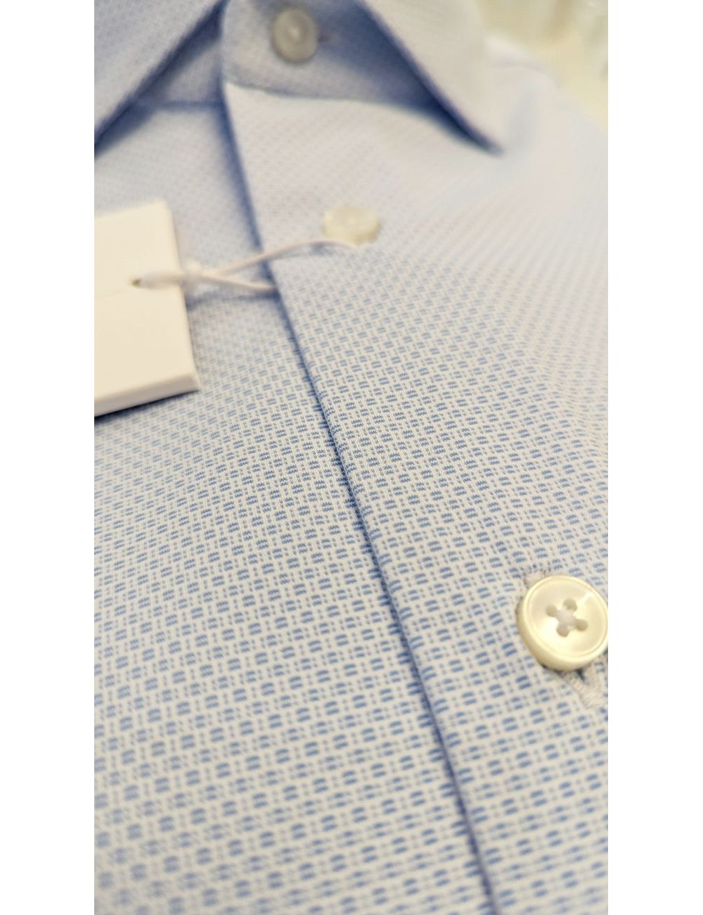 Camisa active micro dibujo de Xacus Almirante Seis Madrid