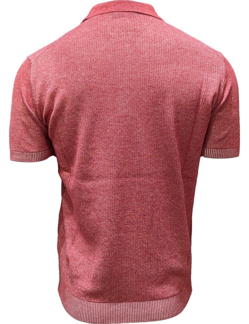 Ferrante polo gartment dyed frambuesa | Almirante Seis Madrid