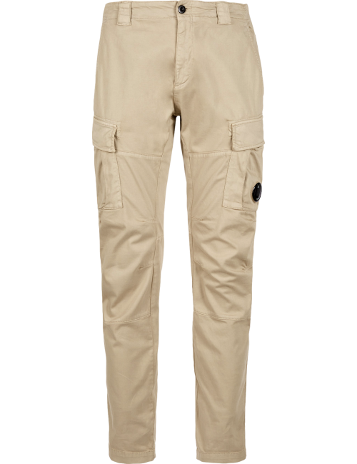CP Company pantalón cargo satén strech marrón |Ego Madrid