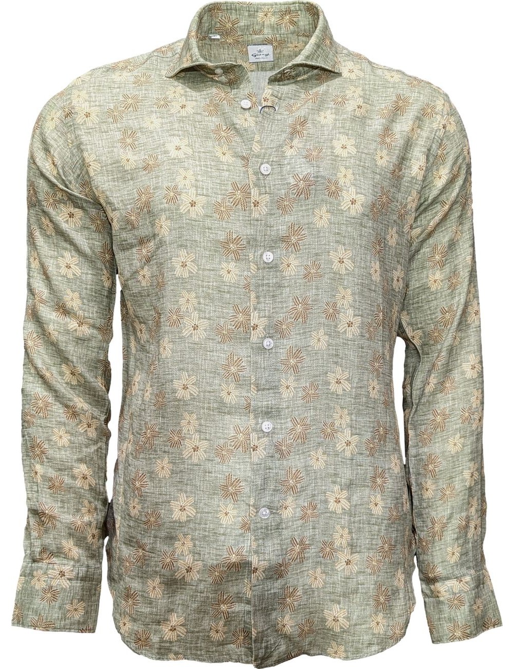 Giangi camisa estampado afdruken Almirante Seis Madrid