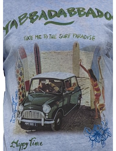 Bob Camiseta manga corta azul paradise | Ego Madrid 2
