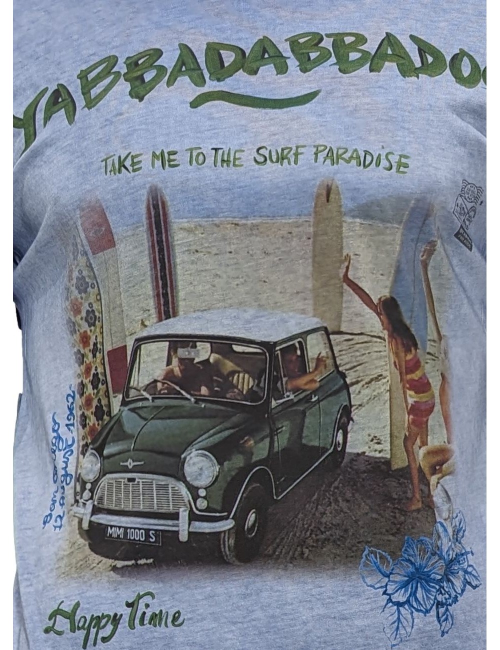 Bob Camiseta manga corta azul paradise | Ego Madrid