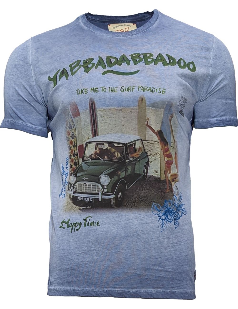 Bob Camiseta manga corta azul paradise | Ego Madrid