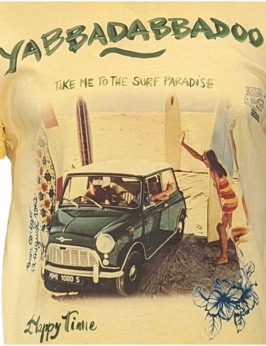 Bob Camiseta manga corta amarillo paradise | Ego Madrid 2