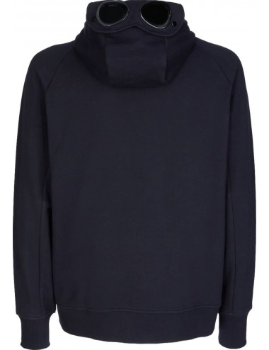 Sudadera CP Company azul  Google Hood diagonal raised | Ego Madrid oficial store 2