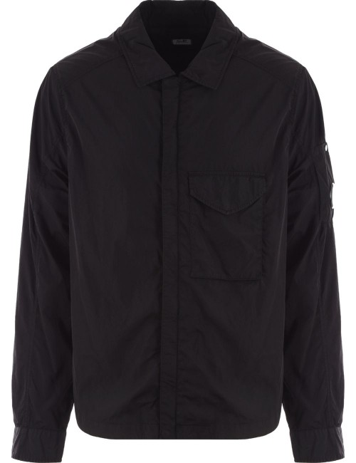 CP COMPANY Chrome-R Zipped Overshirt negro | Ego Madrid