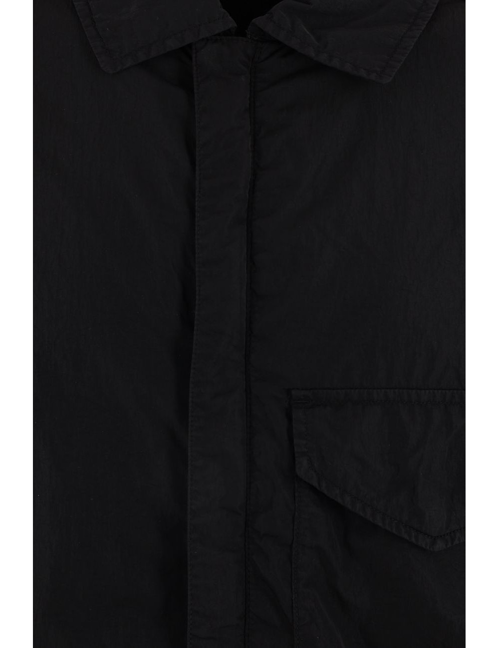CP COMPANY Chrome-R Zipped Overshirt negro | Ego Madrid