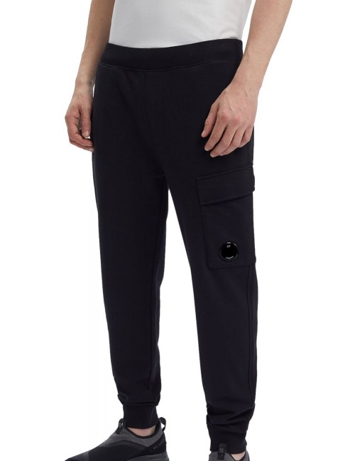 CP COMPANY Diagonal Raised Fleece Sweatpants negro | Ego Madrid