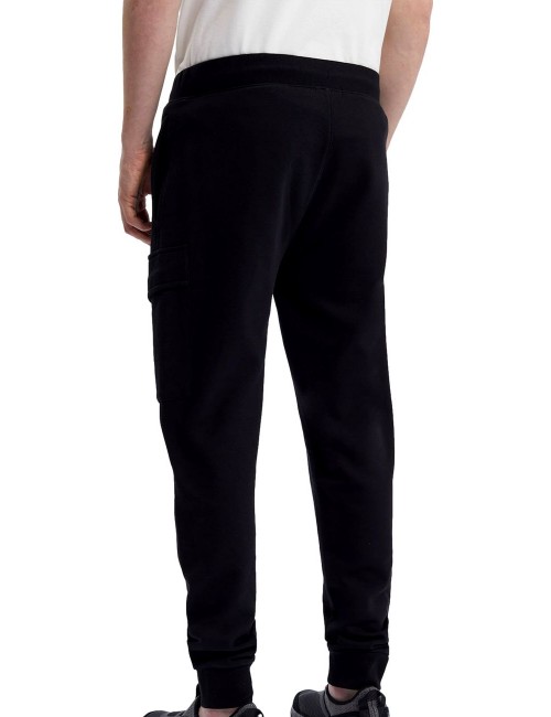 CP COMPANY Diagonal Raised Fleece Sweatpants negro | Ego Madrid