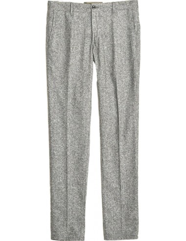 INCOTEX Pantalón slim fit lana y seda lavadas gris claro | Ego Madrid