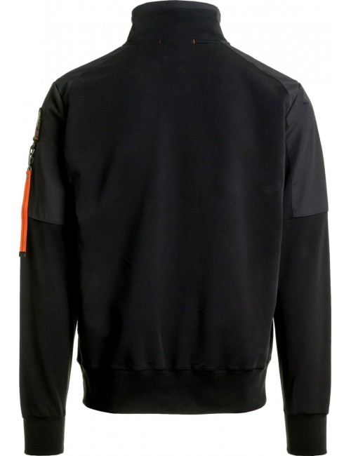 Sudadera cremallera Donald negro  Parajumpers | Ego Madrid