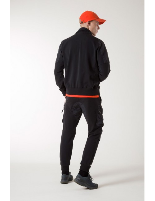 Sudadera cremallera Donald negro  Parajumpers | Ego Madrid