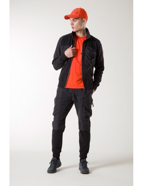 Sudadera cremallera Donald negro  Parajumpers | Ego Madrid