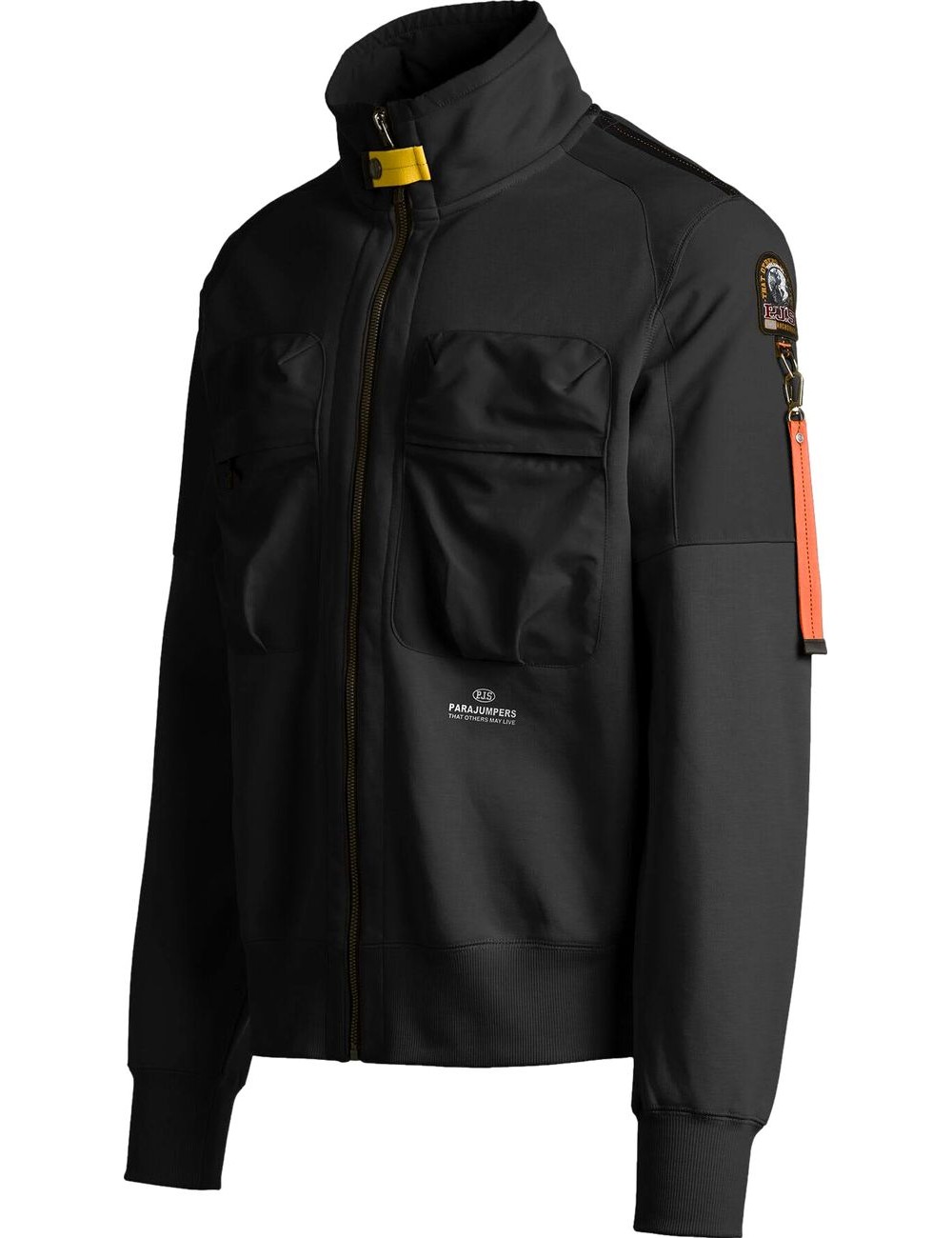 Sudadera cremallera Donald negro  Parajumpers | Ego Madrid