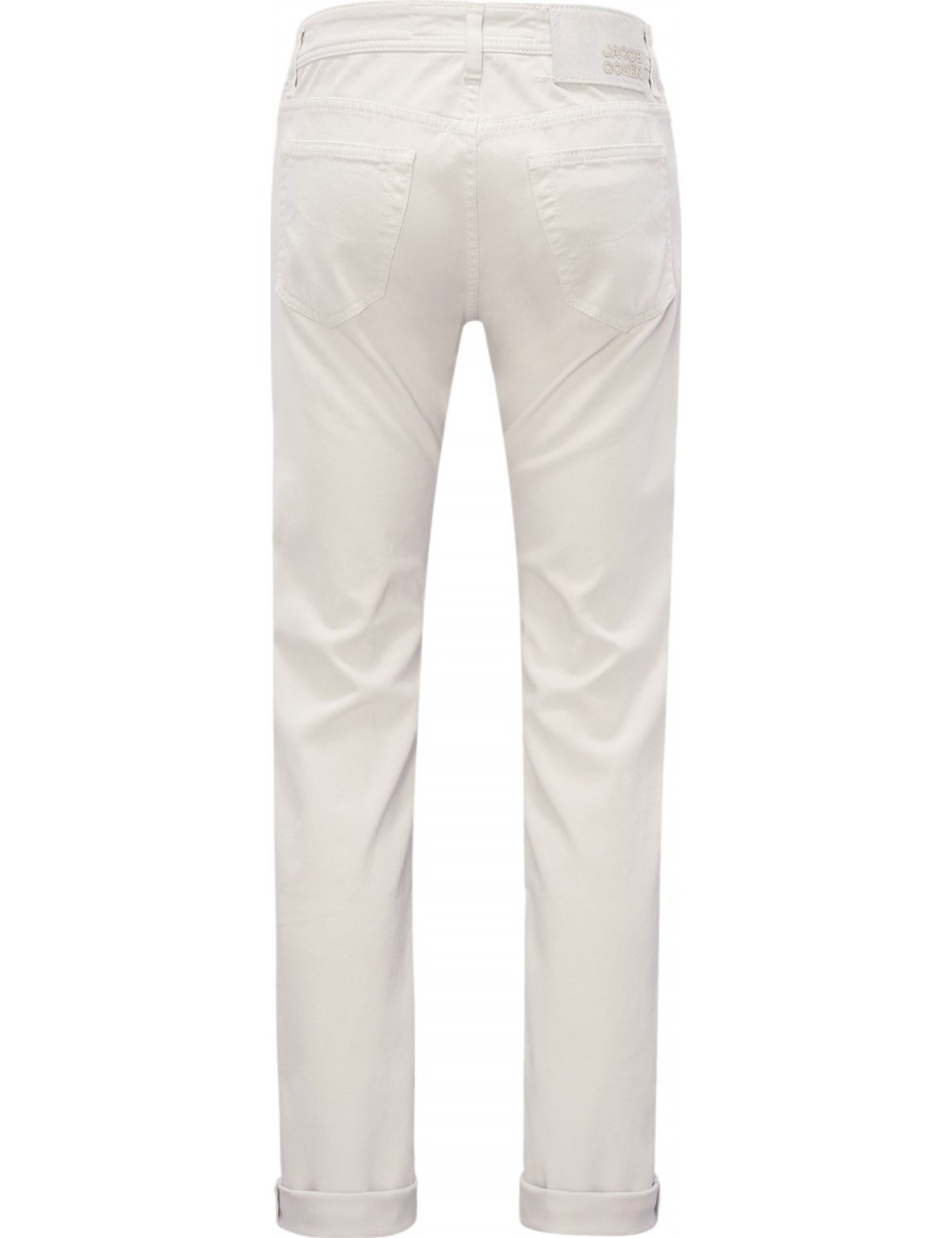 Ego Madrid | Vaquero Jacob Cohën blanco bard algodón diagonal