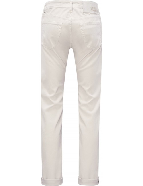 Ego Madrid | Vaquero Jacob Cohën blanco bard algodón diagonal