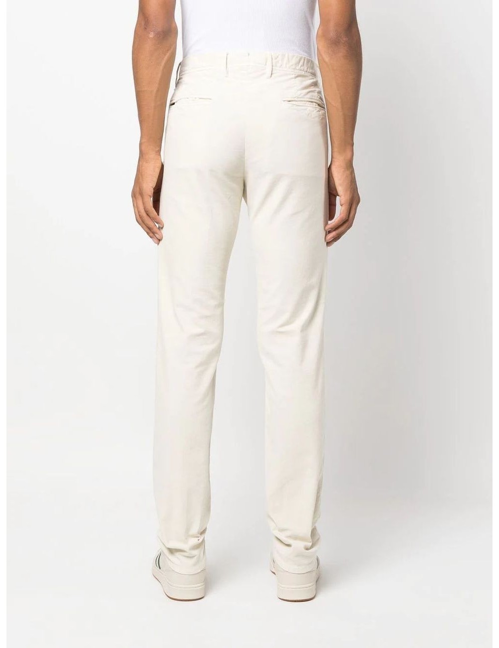 Pantalón blanco roto Incotex Slacks en Madrid | Almirante Seis