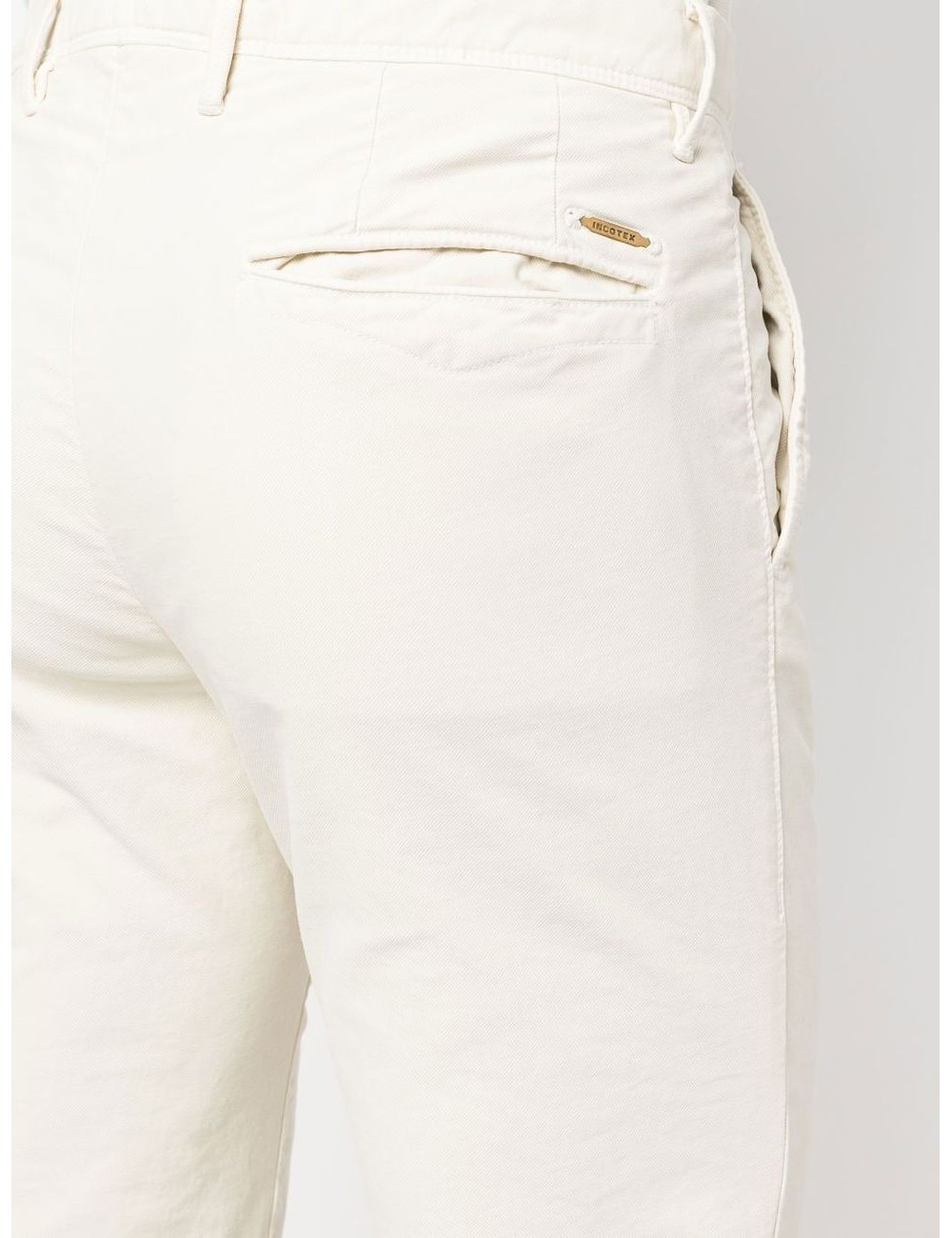 Pantalón blanco roto Incotex Slacks en Madrid | Almirante Seis