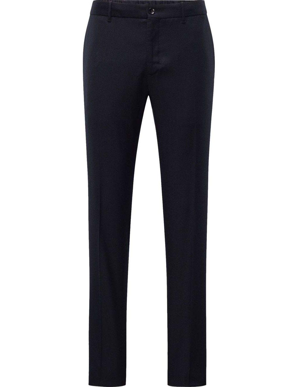 Incotex pantalón azul ajustable lana con cordón | Almirante Seis Madrid