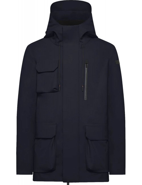 RRD Jacket winter field Holistic Tecnology waterproof blue back | Ego Madrid