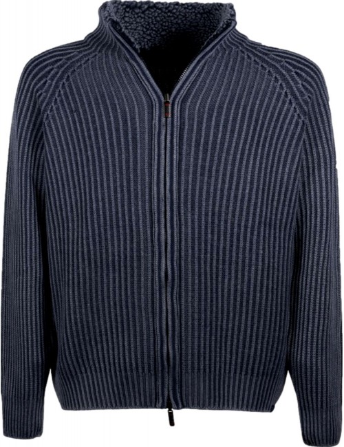 FLY3 cardigan Reversible Tamata azul/ azul marino