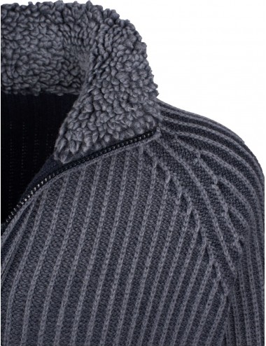 FLY3 cardigan Reversible Tamata azul/ azul marino 2