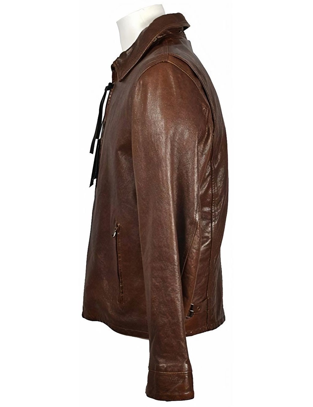 CP Company Cazadora de piel efecto vintage
