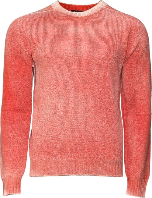 AROVESCIO jersey lana reversible Brushed Colour  coral | Ego Madrid