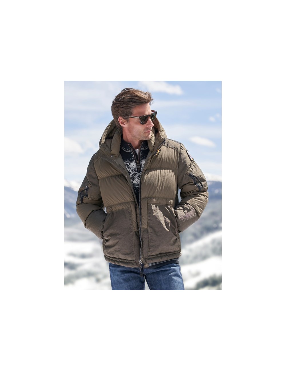 Parajumpers Plumas Puffer Tomcat verde militar | Ego Madrid