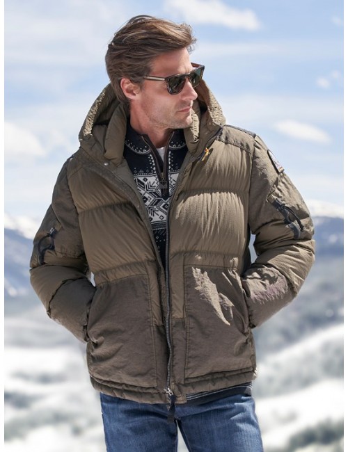 Parajumpers Plumas Puffer Tomcat verde militar | Ego Madrid