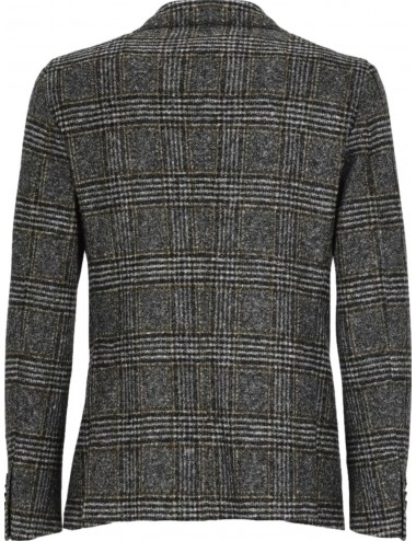 L.B.M.  Americana cuadros gris fabricación jersey | Almirante 6 Madrid 2