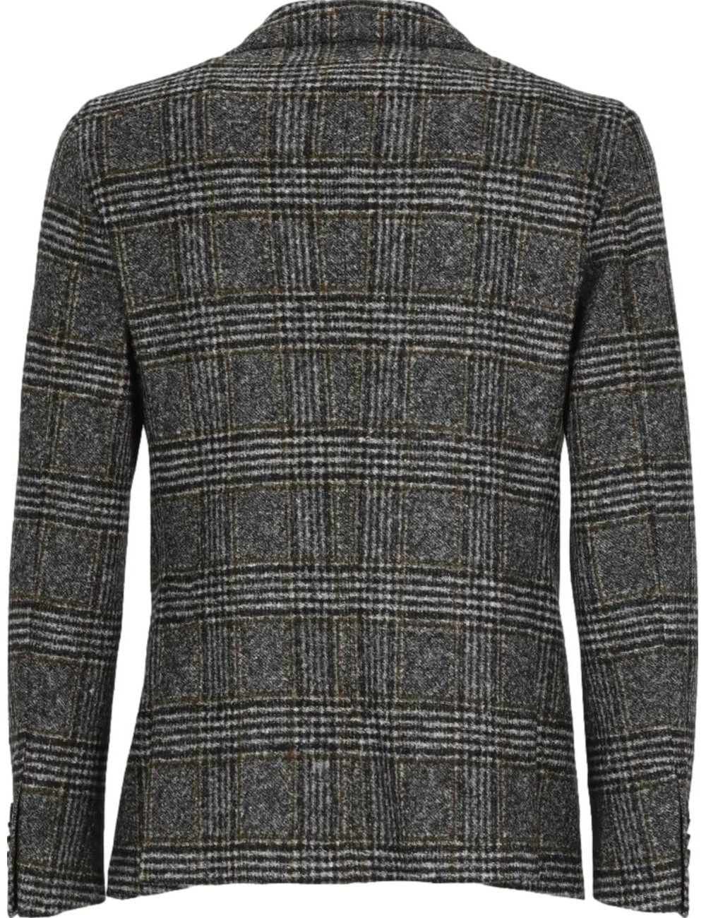 L.B.M.  Americana cuadros gris fabricación jersey | Almirante 6 Madrid