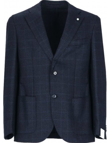 L.B.M. Americana cuadros azules | Almirante Seis Madrid