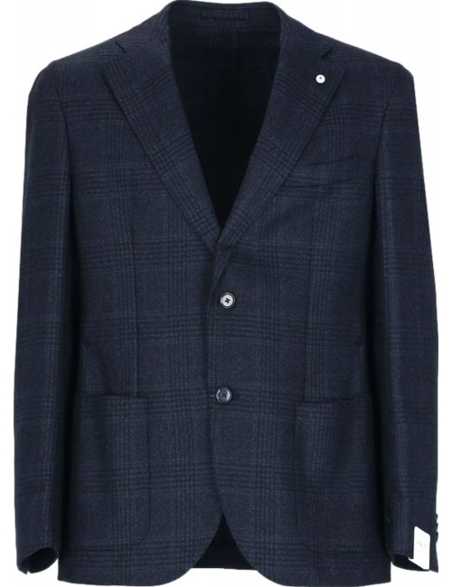 L.B.M. Americana cuadros azules | Almirante Seis Madrid