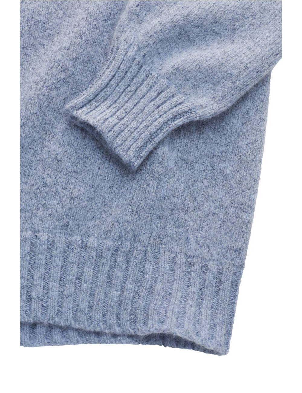 Fedeli jersey cashmere cuello redondo azul | Almirante Seis Madrid