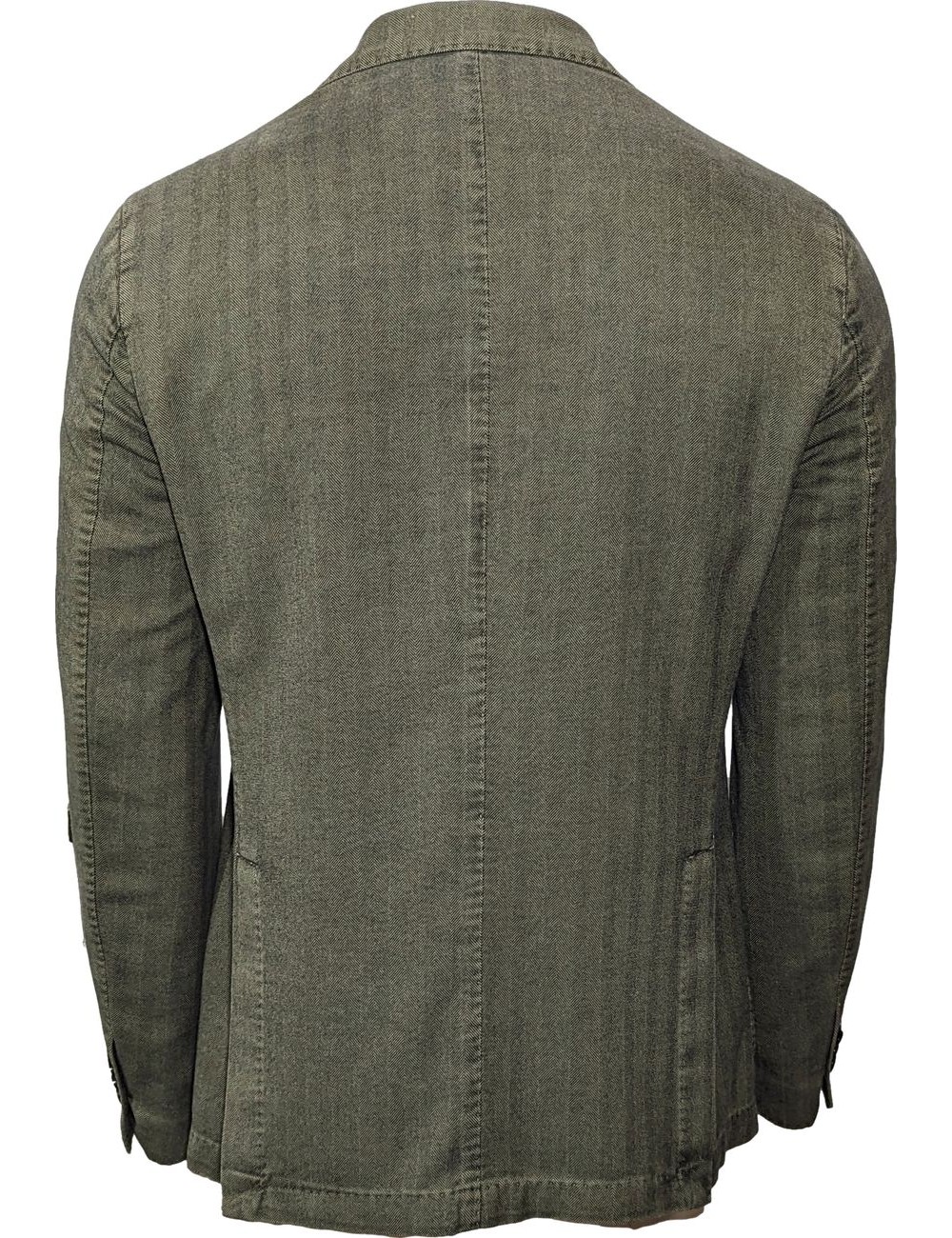 LBM americana espiga verde tacto cashmere| Almirante Seis Madrid