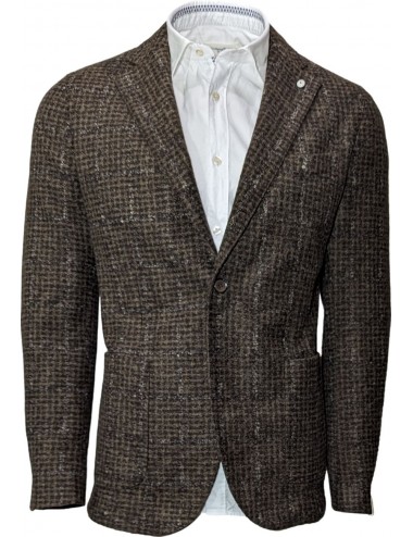 LBM americana cuadros marrón | Almirante Seis Madrid