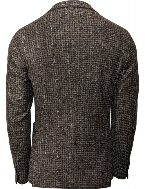 LBM americana cuadros marrón | Almirante Seis Madrid