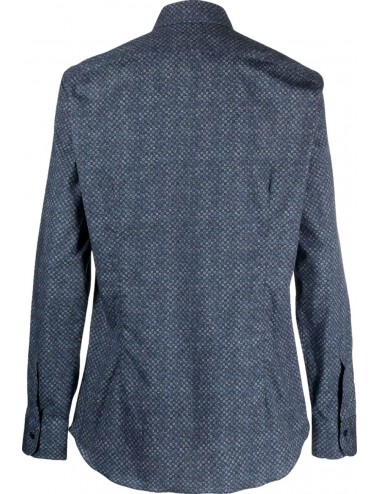 Camisa Azul Mazzarelli: Elegancia Italiana con Corte Slim para Hombres Sofisticados 2