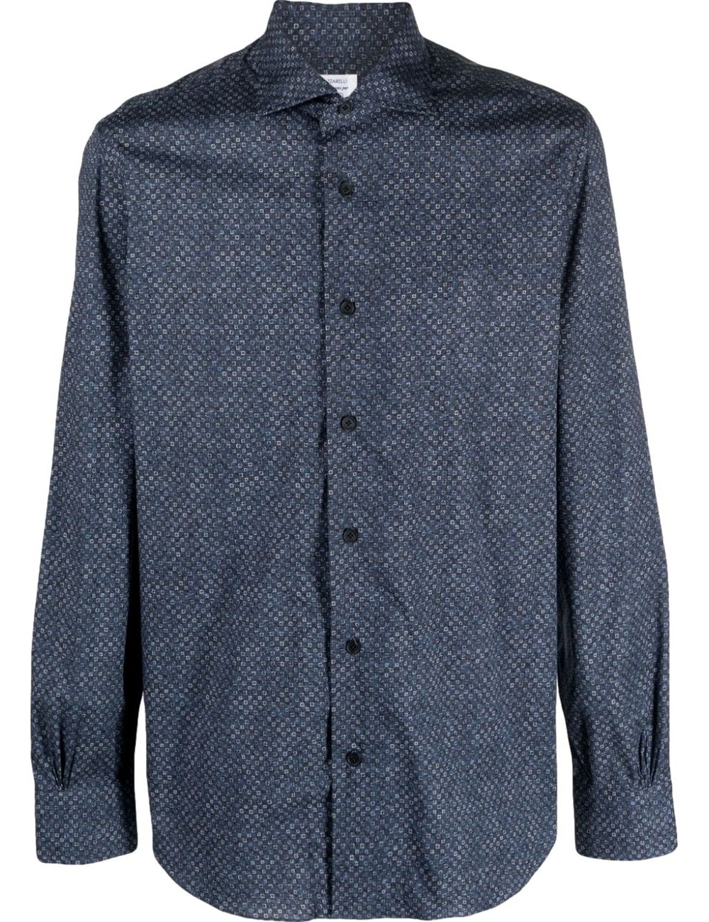 Camisa Azul Mazzarelli: Elegancia Italiana con Corte Slim para Hombres Sofisticados