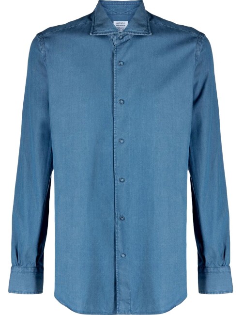 Mazzarelli camisa vaquera azul | Almirante Seis Madrid