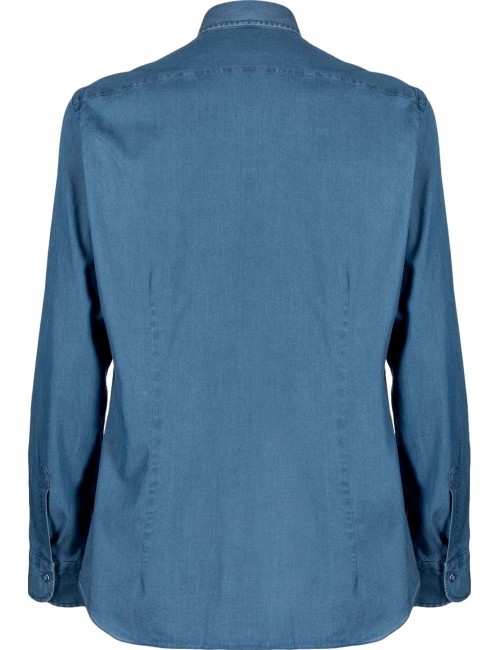 Mazzarelli camisa vaquera azul | Almirante Seis Madrid