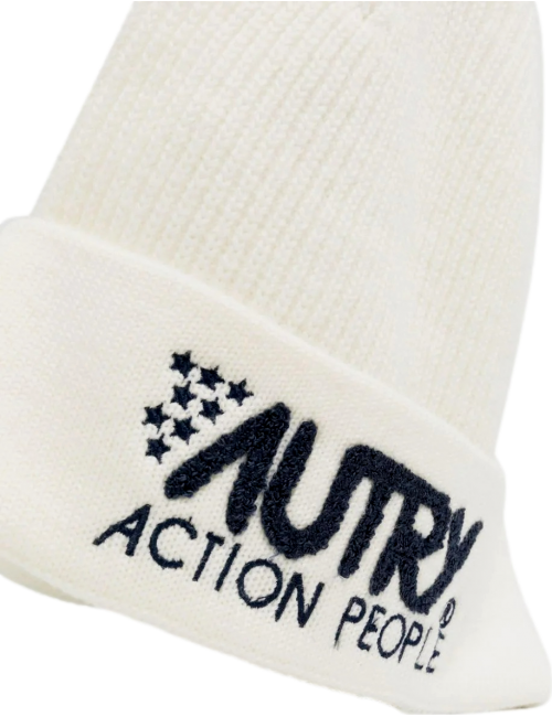 Autry gorro blanco unisex | Ego Madrid tienda oficial