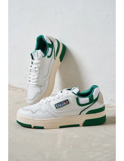 AUTRY zapatillas CLC blanco-verde | Ego Madrid