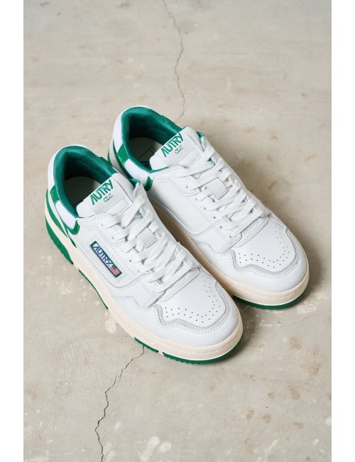 AUTRY zapatillas CLC blanco-verde | Ego Madrid